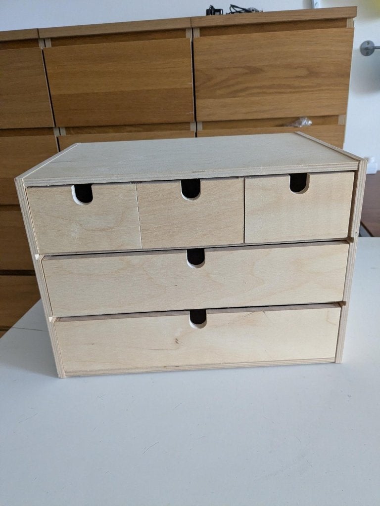 ladenkastje ikea, Ophalen of Verzenden, Zo goed als nieuw
