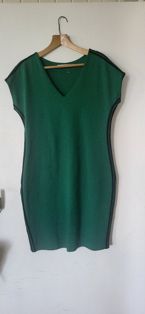 AAIKO Groene kokerjurk (etui jurk) maat XL zo goed als nieuw, Aaiko, Maat 46/48 (XL) of groter, Ophalen of Verzenden, Zo goed als nieuw