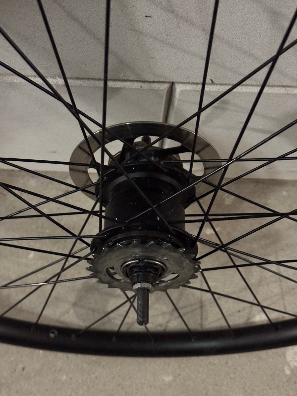 VanMoof S3 achterwiel, Fietsen en Brommers, Ophalen of Verzenden, Gebruikt, Elektrische fiets, Wiel
