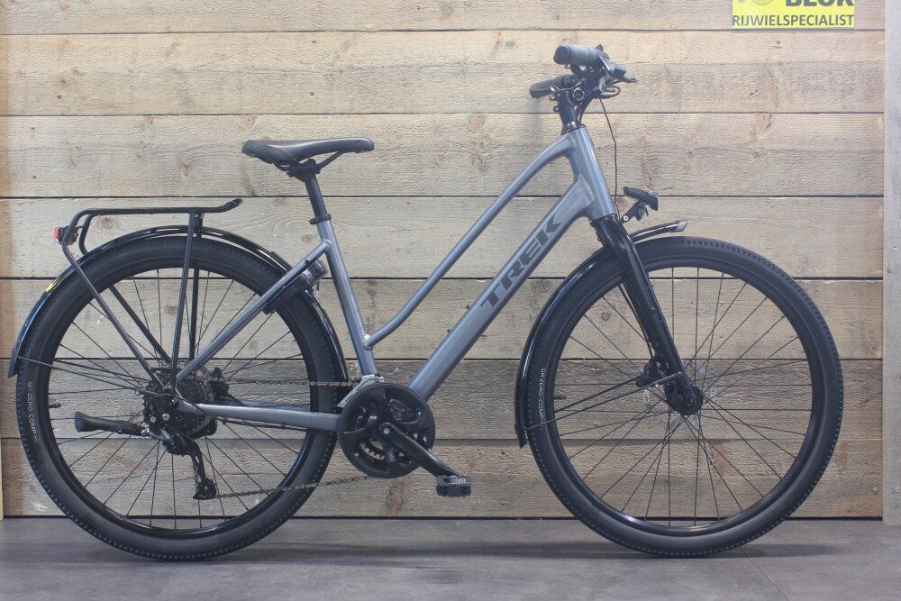 Trek DualSport 21v D46 NETTE STAAT grijs met 3 mnd garantie