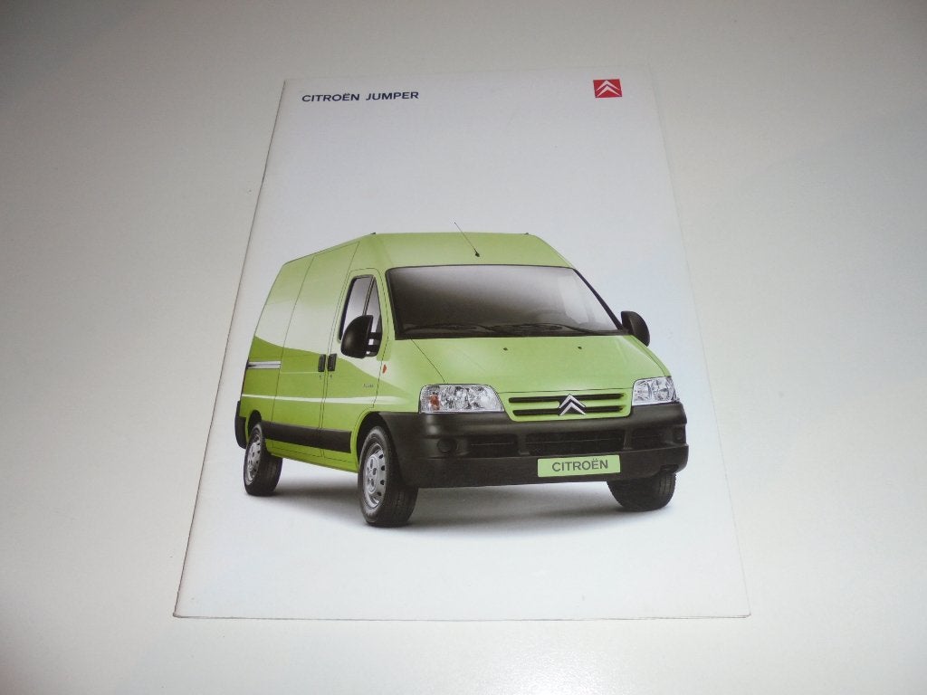brochure Citroen Jumper  2005, Ophalen of Verzenden, Nieuw, Citroën