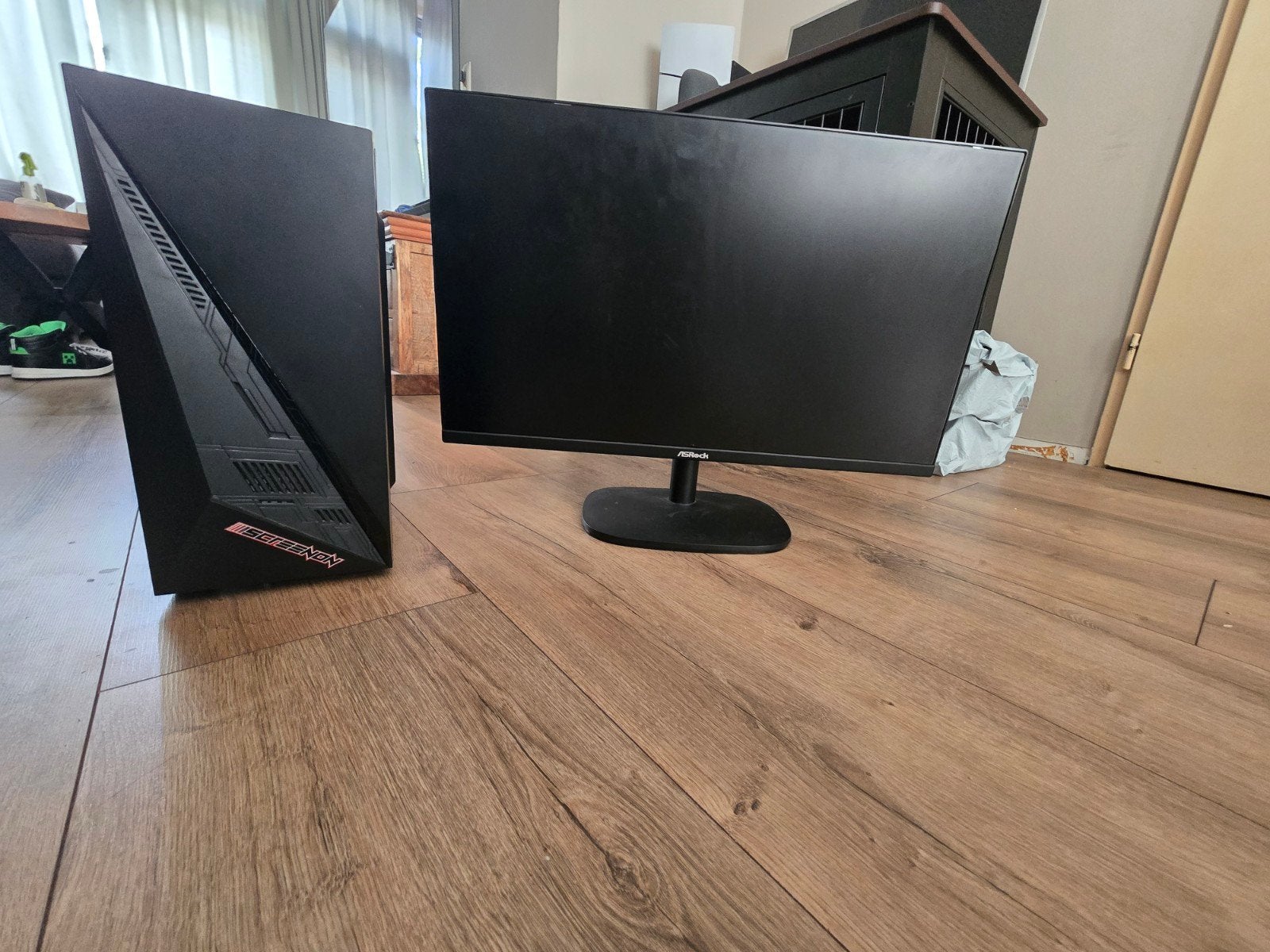 Gaming PC met monitor - Zo goed als nieuw, Ophalen, Onbekend, Zo goed als nieuw, Gaming