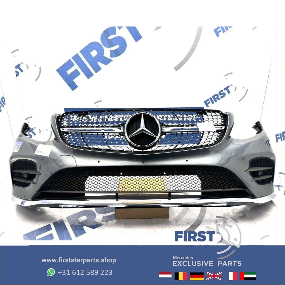 BUMPER W253 GLC43 AMG VOORBUMPER A2538853300 Mercedes GLC CO, Gebruikt, -, Voor, Ophalen of Verzenden