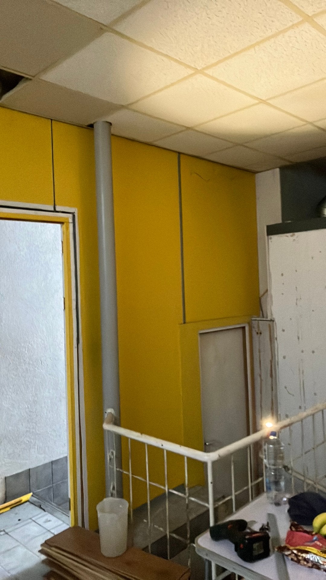 Scheidingswand paneelwand met massieve deuren gratis, Ophalen, 120 cm of meer, Binnendeur, 215 cm of meer