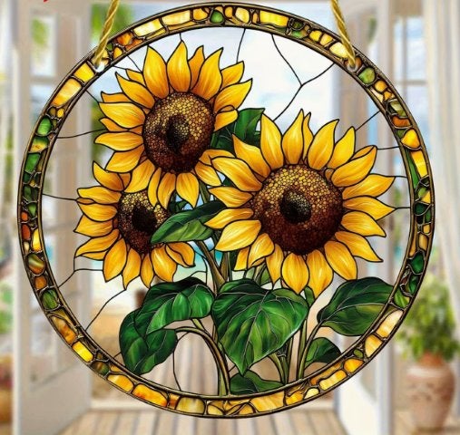 Raamhanger Zonnebloemen, Ophalen of Verzenden, Nieuw