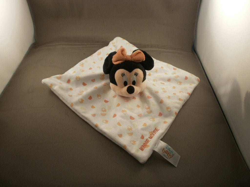 simba toys Disney baby minnie mouse doek oranje strik 22x22, Muis, Disney, Disney, Nieuw