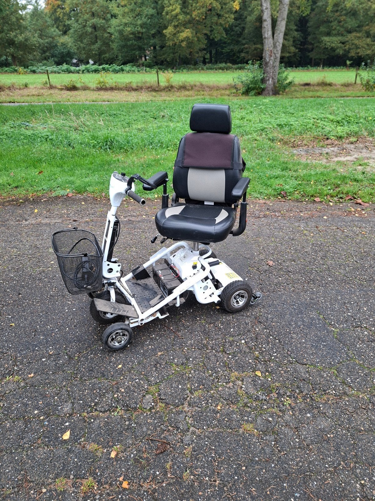 Elektrische rolstoel, inklapbaar., Diversen, Rolstoelen, Ophalen, Inklapbaar, Elektrische rolstoel