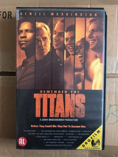 Remember The Titans Ex-rental VHS videoband, Alle leeftijden, Ophalen of Verzenden, Gebruikt, Horror