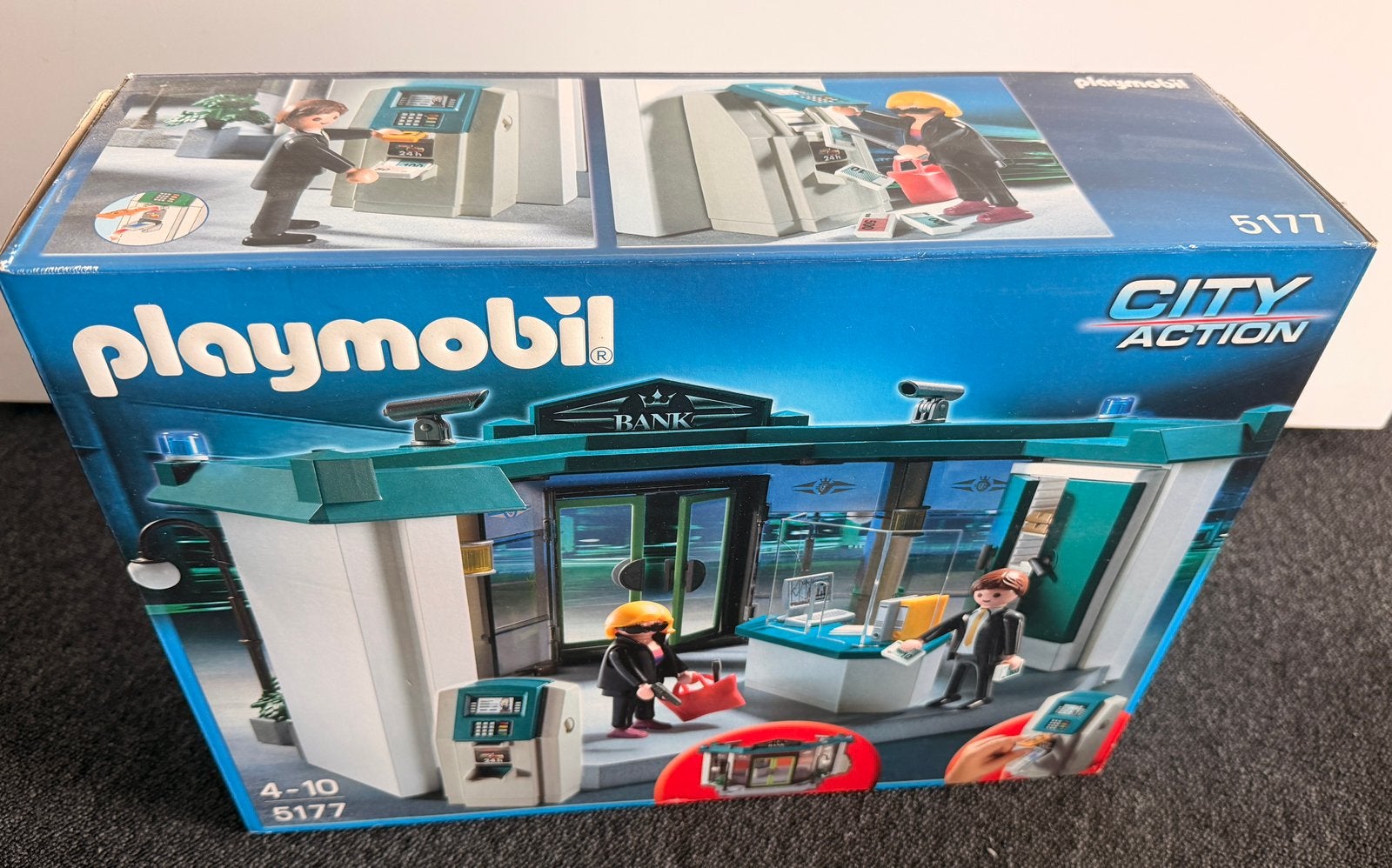 Playmobil city action 5177 bank-boef-speelset nieuw in doos, Ophalen of Verzenden, Zo goed als nieuw