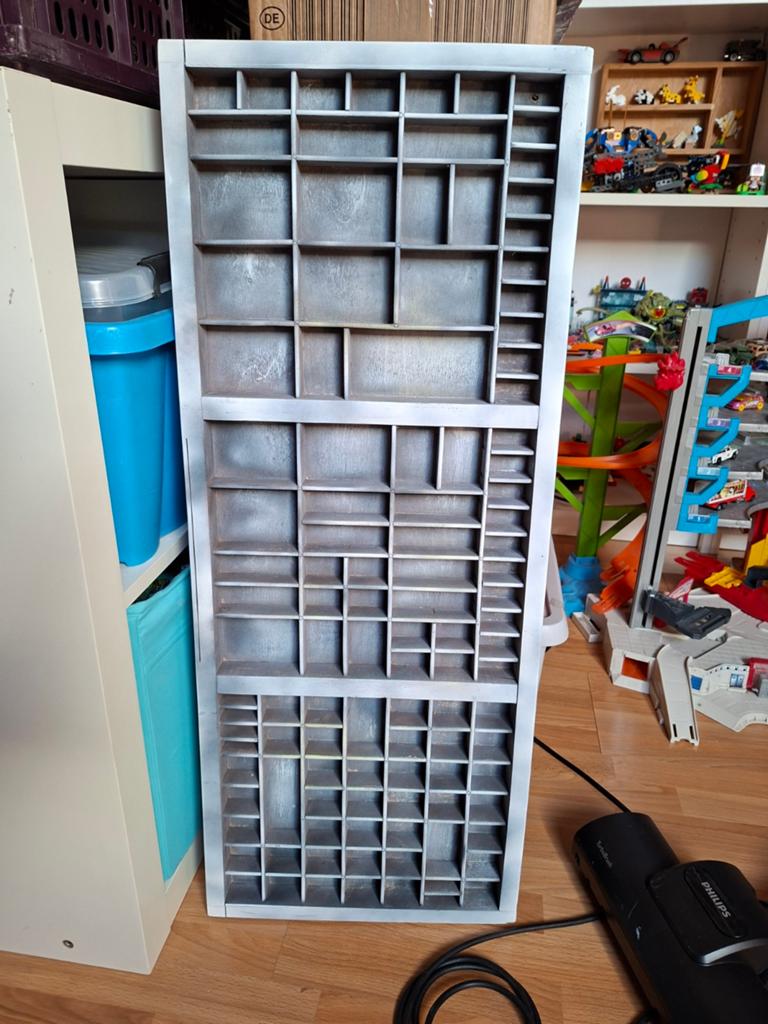 Vintage Houten Letterbak - Industrieel Design, Huis en Inrichting, Ophalen of Verzenden