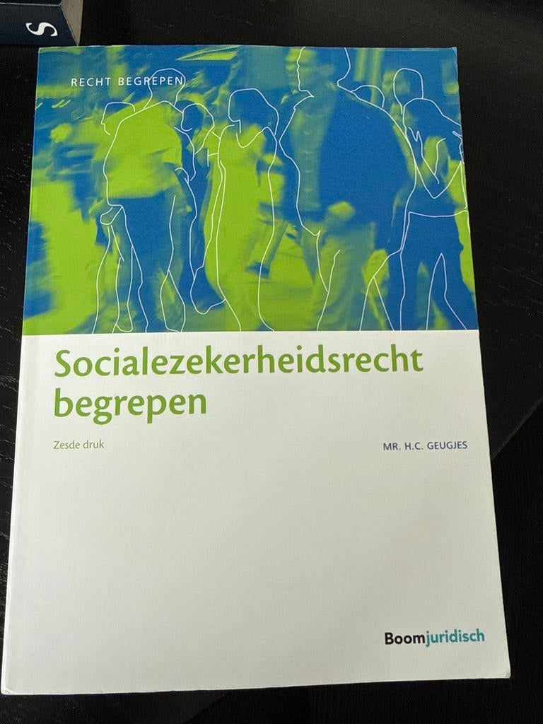 Boek Socialezekerheidsrecht Begrepen - Zesde druk, Ophalen of Verzenden, Gamma, Gelezen, HBO