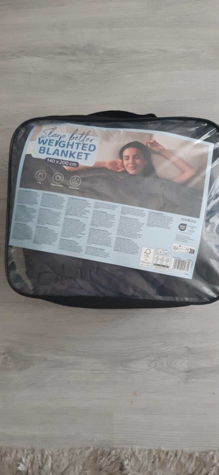 Verzwaring dekbed, Ophalen, Rugtas, Minder dan 30 cm
