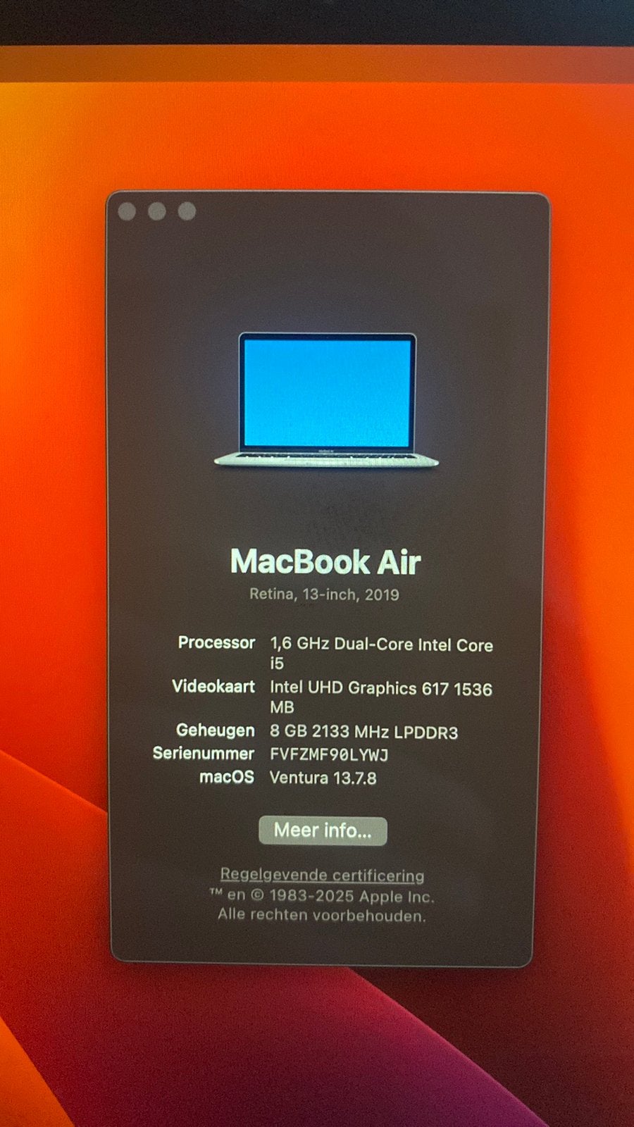Foto 6 van MacBook air 2019
