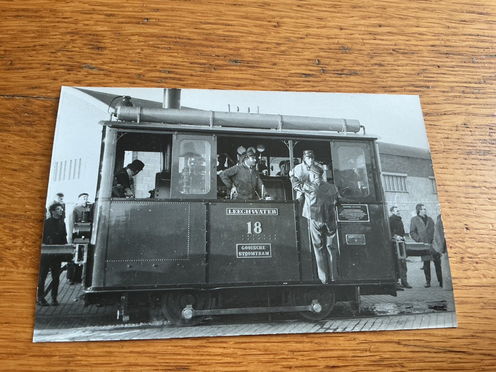 139 Loosduinen stoomtram Fotokaart 1967, Ophalen of Verzenden, 1960 tot 1980, Groningen
