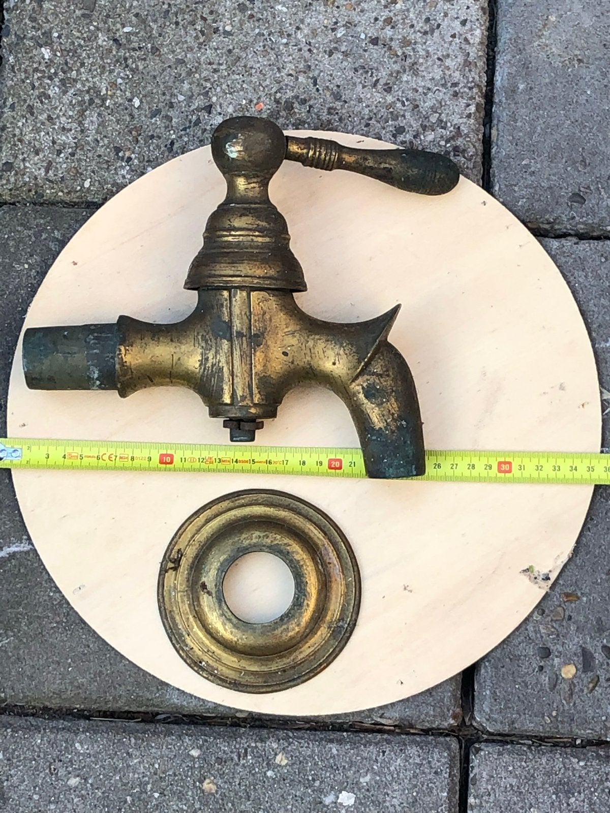 Antieke Koperen Kranen Set - Decoratief, Antiek en Kunst, Antiek | Koper en Brons, Ophalen, Koper