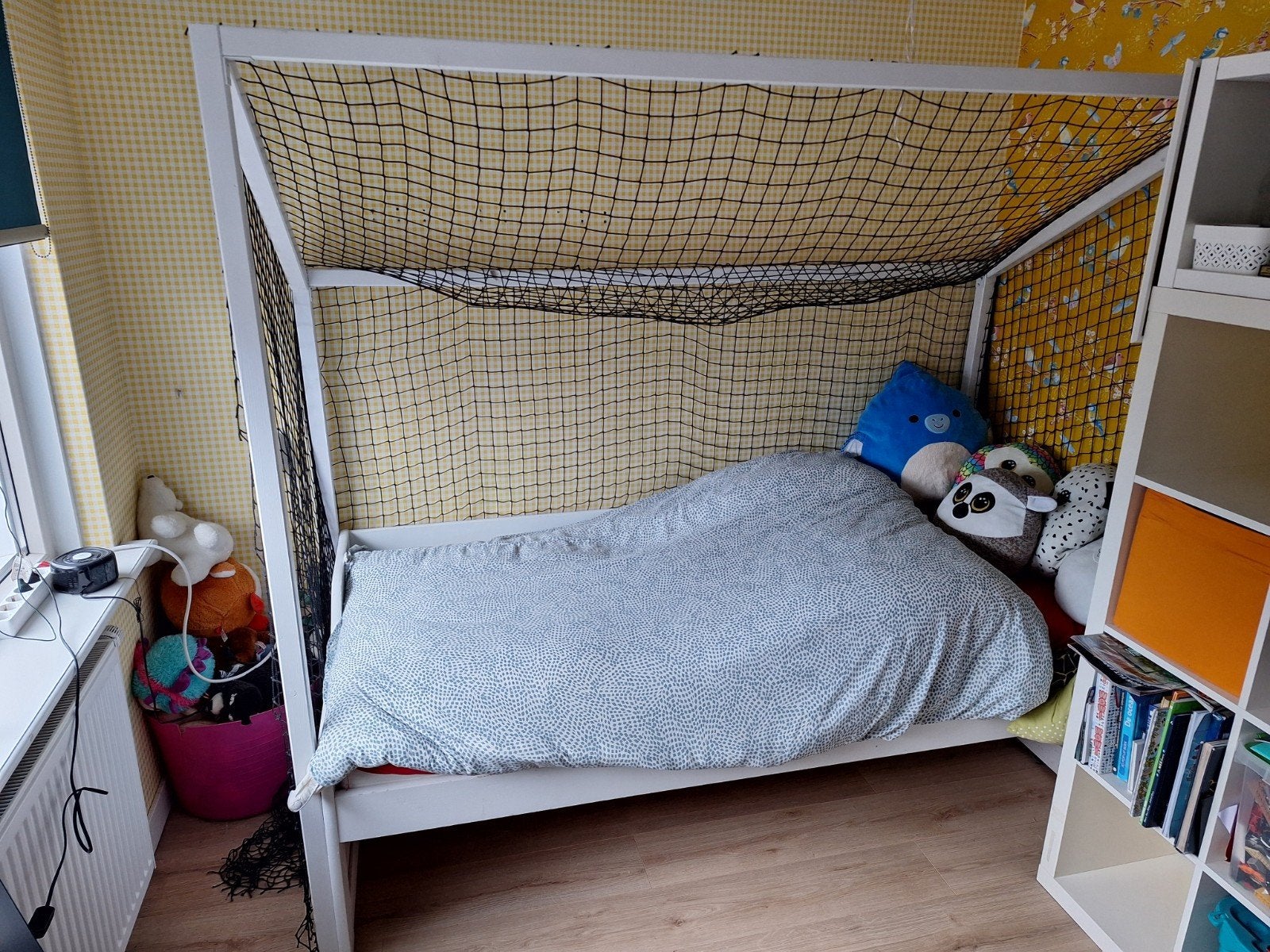 uniek GOALbed, Gebruikt, 70 tot 85 cm, 180 cm of meer, Ophalen