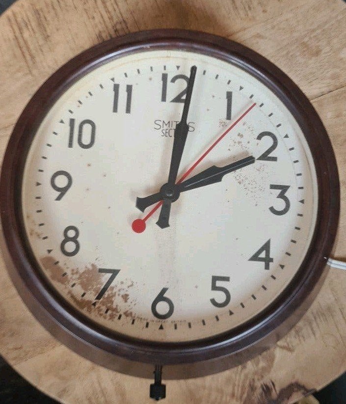 Smiths Sectric wandklok, Ophalen of Verzenden, Wandklok