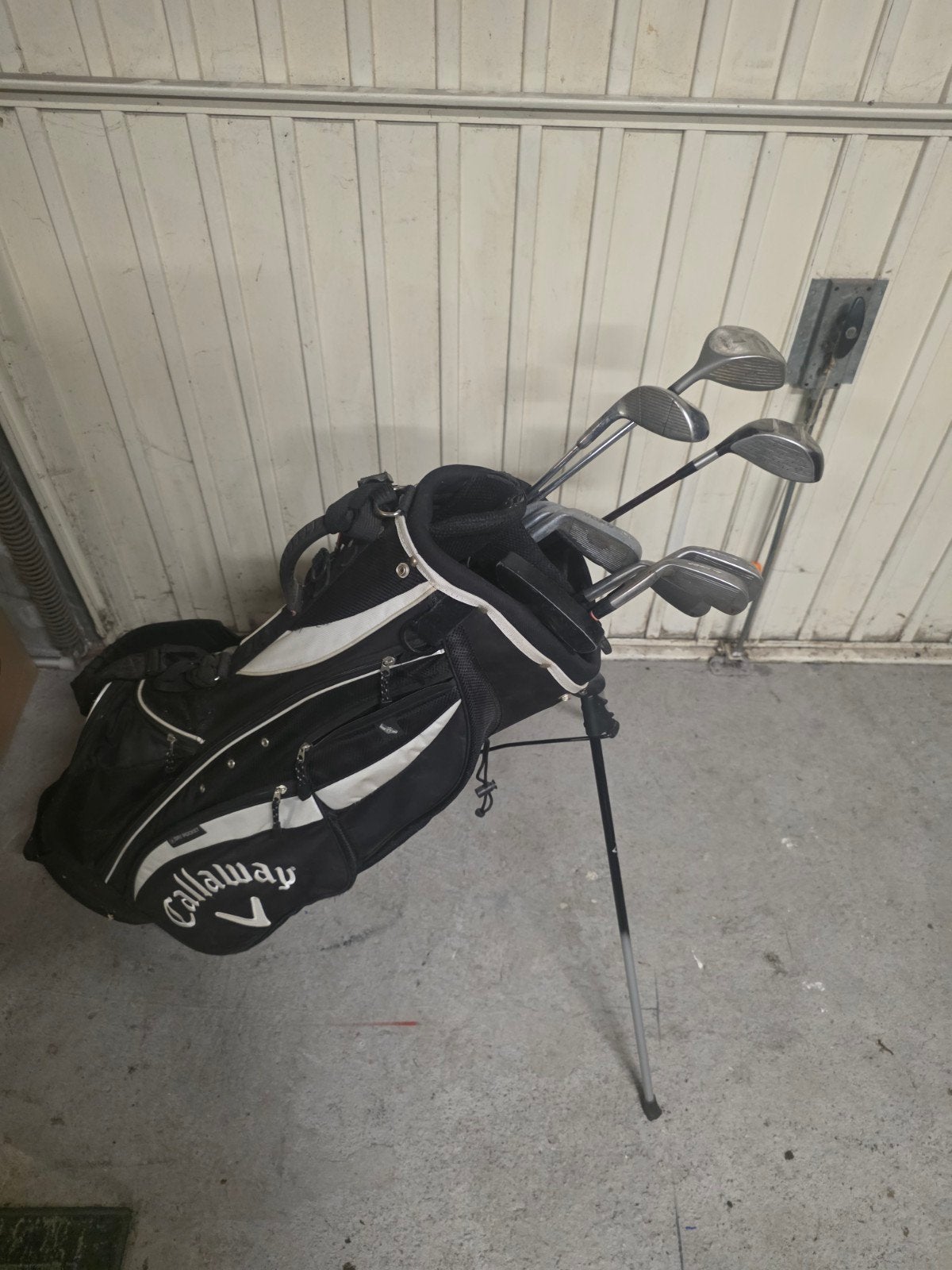 Callaway golfset met clubs, ballen en tees, Ophalen, Gebruikt, Set, Callaway