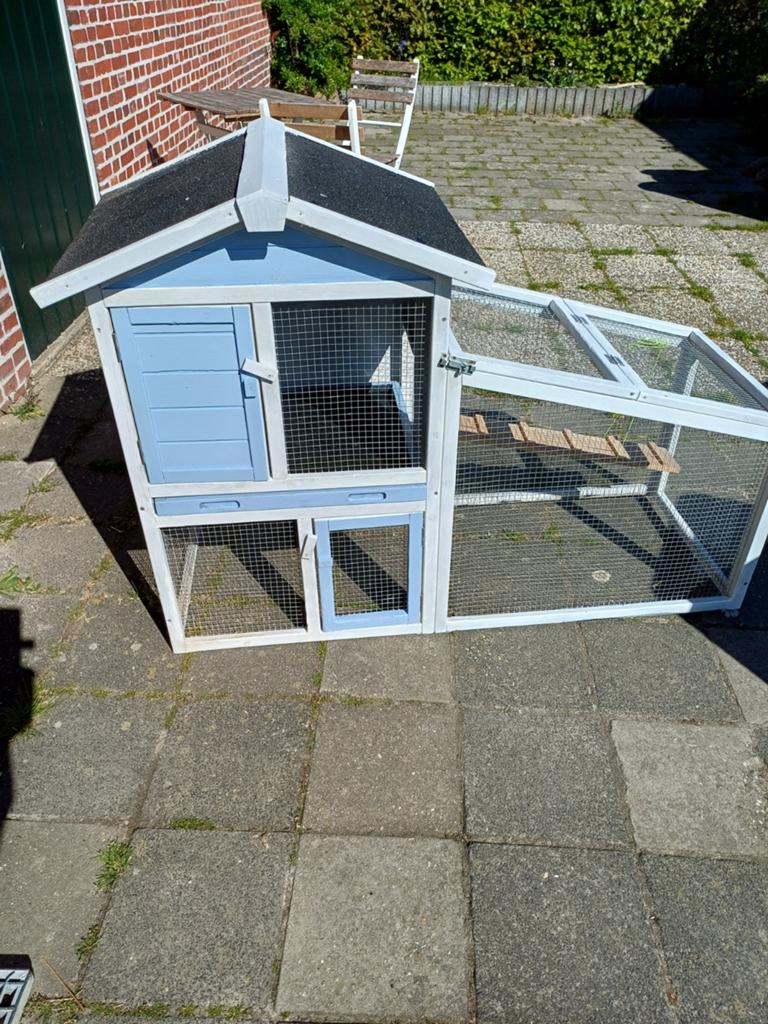 Konijnhok met uitloop., Dieren en Toebehoren, Ophalen, Overige typen