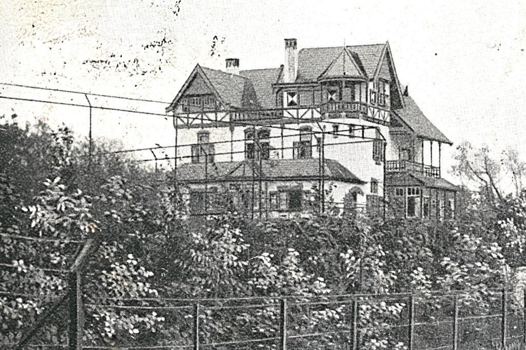 948865 Bloemendaal Duin en Daalscheweg 1906 Gelopen mt zegel, Ophalen of Verzenden, Voor 1920, Gelopen, Noord-Holland