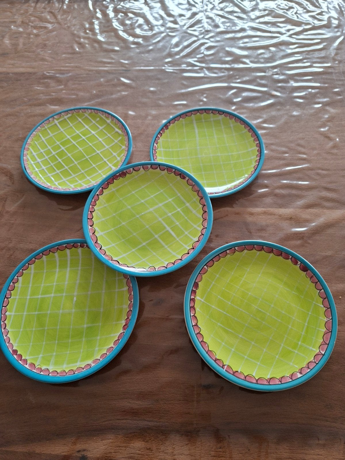 Blond Amsterdam Gebaksbordjes - Set van 5, Huis en Inrichting, Keuken | Servies, Ophalen of Verzenden, Gebruikt, Aardewerk, Bord(en)