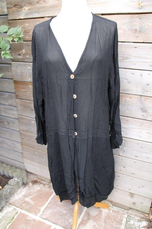 Vest zwart Bella Donna mt 3 (XL/XXL) transp Vaste prijs, Bella Donna, Zwart, Maat 46/48 (XL) of groter, Ophalen of Verzenden