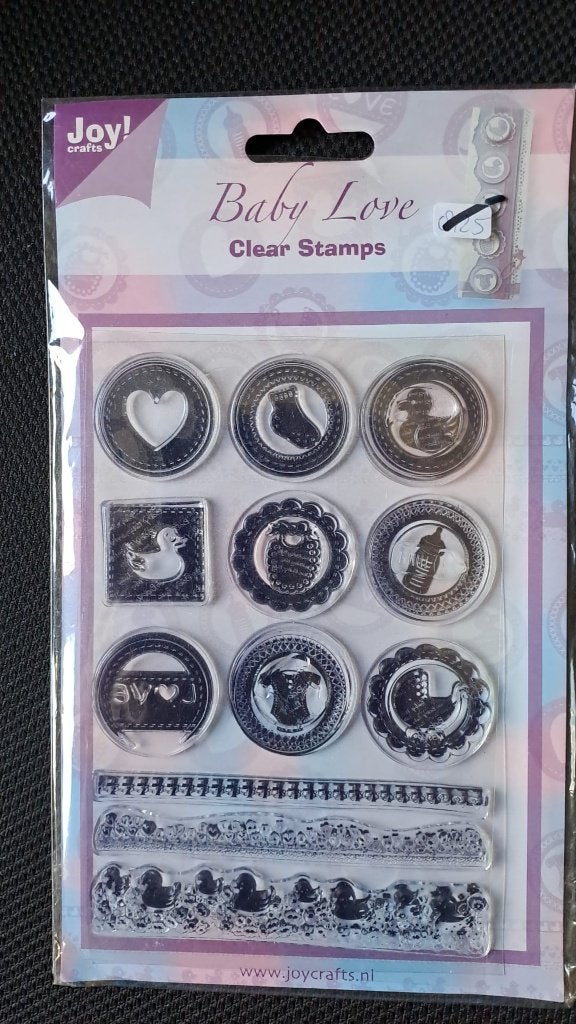 Stempelset baby, Ophalen of Verzenden, Zo goed als nieuw, Clearstamp