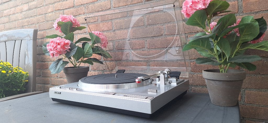 vintage Sony PS-X45 uit 1981, Audio, Tv en Foto, Platenspelers, Gebruikt, Pitch-regelaar, Ophalen of Verzenden, Platenspeler