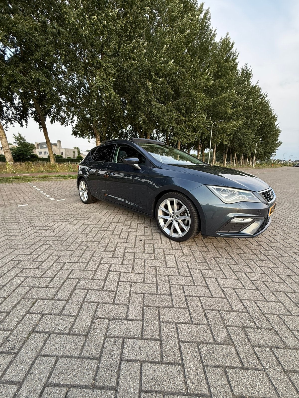 Seat Leon 2.0 TSI 190PK DSG-7 2019 Grijs, Auto's, 1984 cc, Leon, 14 km/l, Particulier