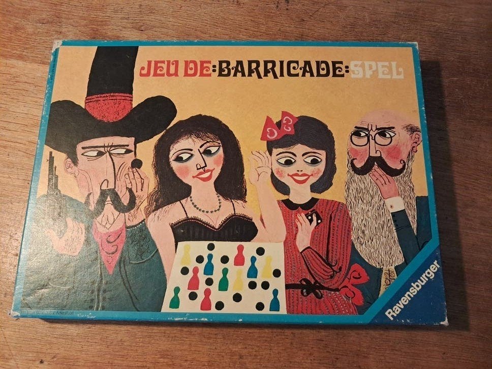 Barricade Bordspel Ravensburger - Klassiek Gezelschapsspel, Hobby en Vrije tijd, Gezelschapsspellen | Bordspellen, Drie of vier spelers