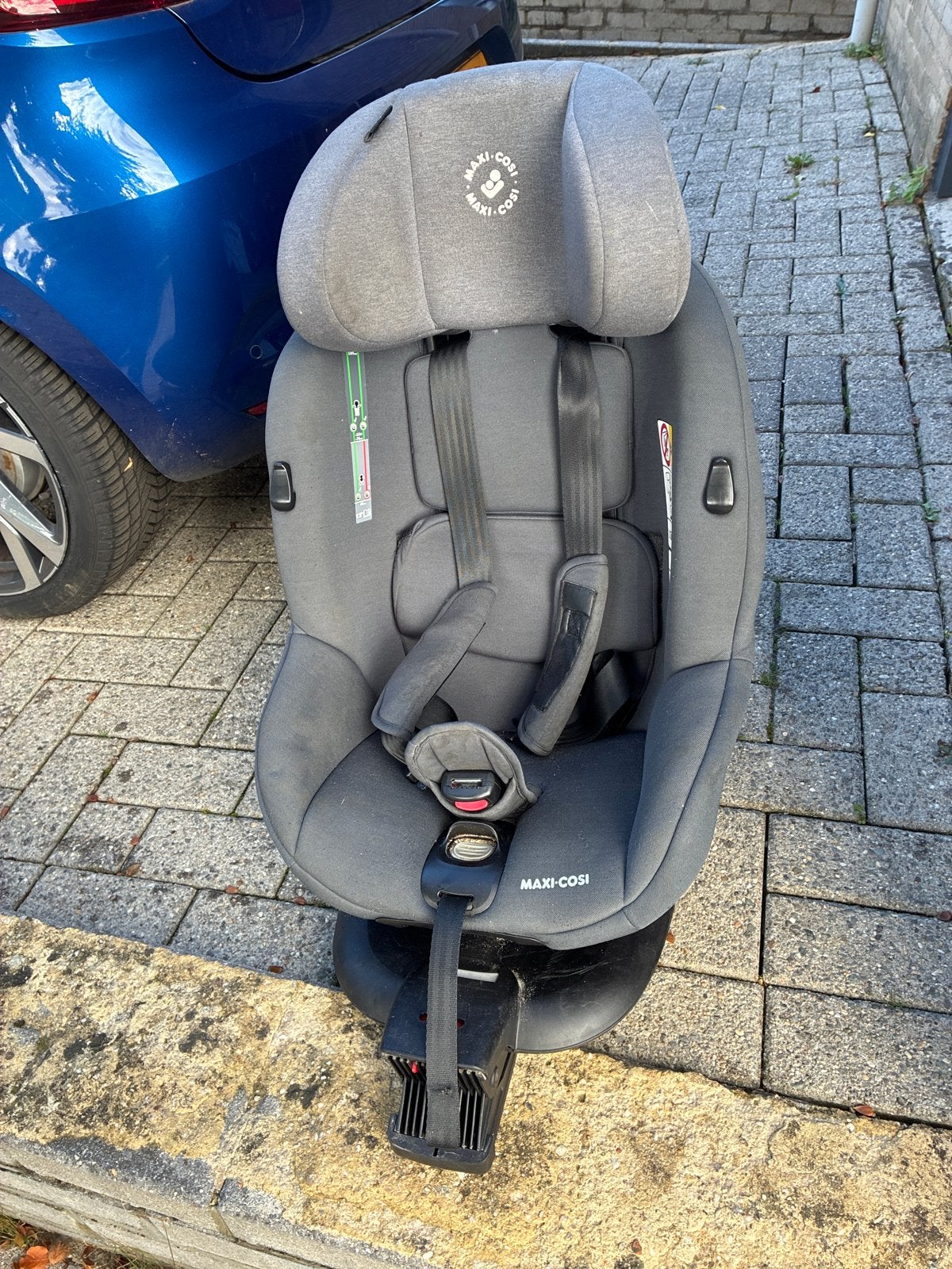 Maxi-Cosi Mica Autograph 360 graden autostoel, Ophalen, Gebruikt, 0 t/m 18 kg, Verstelbare rugleuning