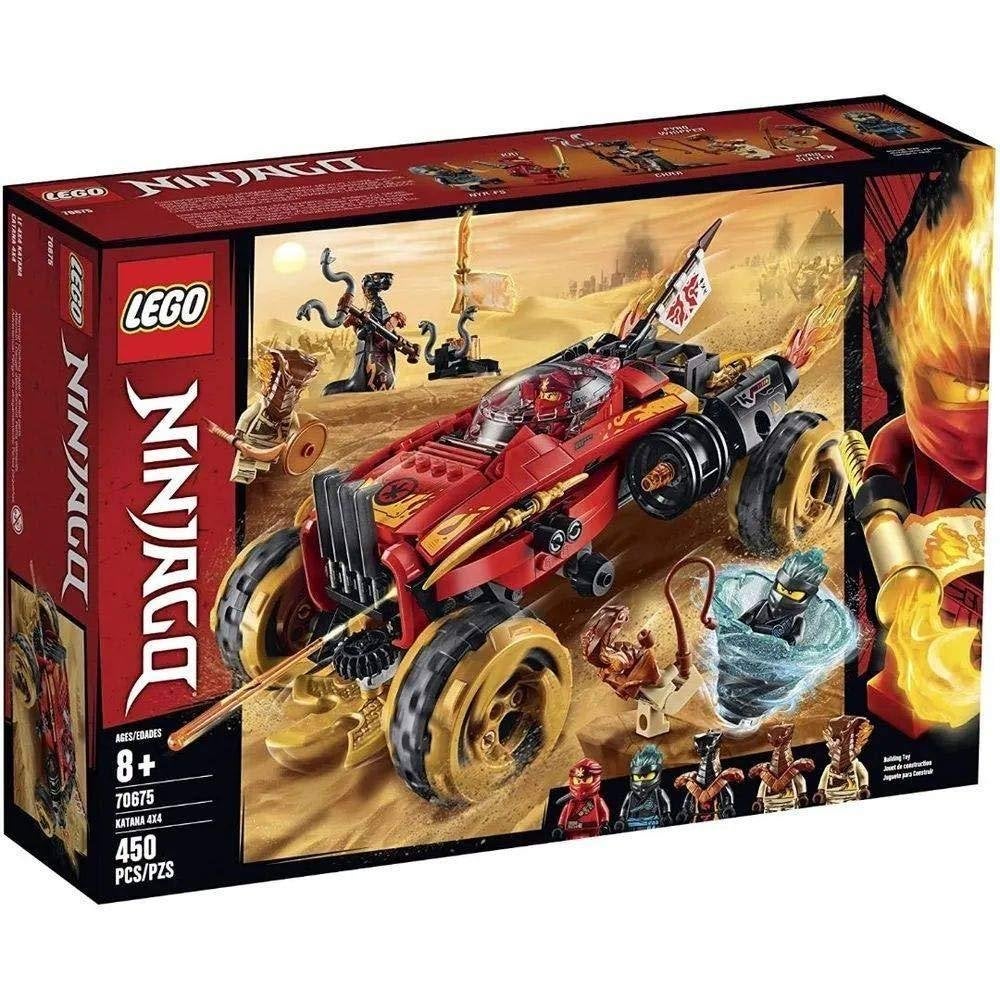 Lego Ninjago Katana 4x4 lego-set 70675, Lego, Ophalen of Verzenden, Zo goed als nieuw, Inclusief instructies