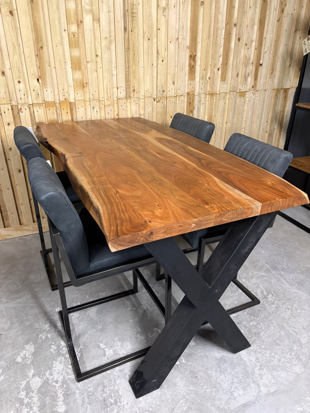 Complete bartafelset – bartafel + 4 barkrukken – NIEUW, Huis en Inrichting, Tafels | Eettafels, Ophalen, Nieuw, 50 tot 100 cm