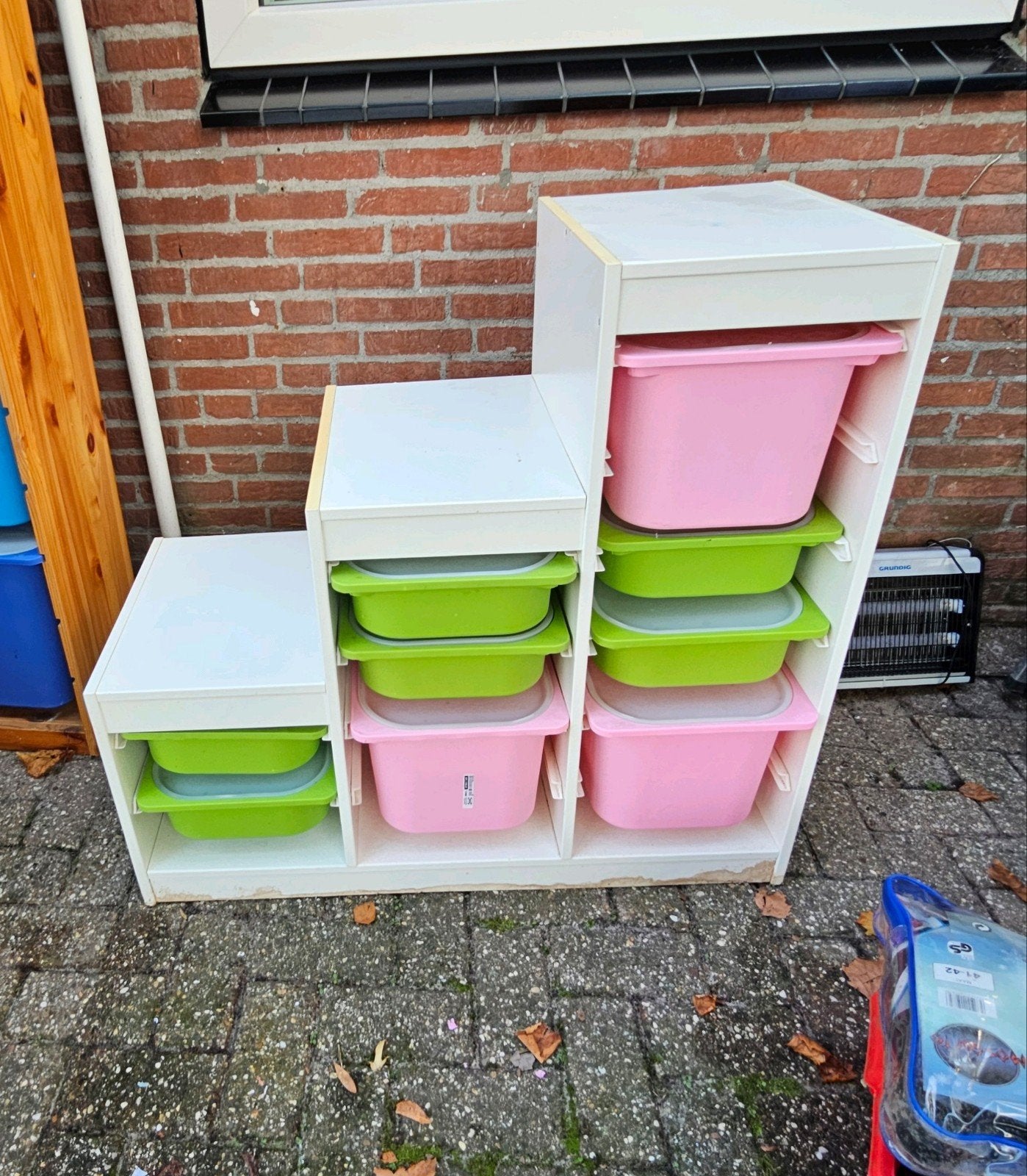 IKEA Trofast opbergkast met bakken en deksels, Ophalen, Gebruikt, Kast