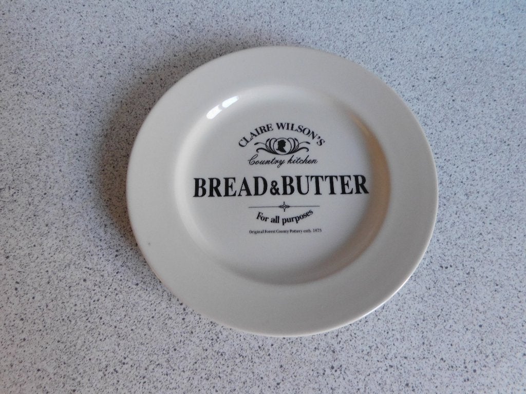 Bord 17,5 cm. Bread & Butter Claire Wilson, Overige merken, Landelijk/Boerenbont, Ophalen of Verzenden, Zo goed als nieuw