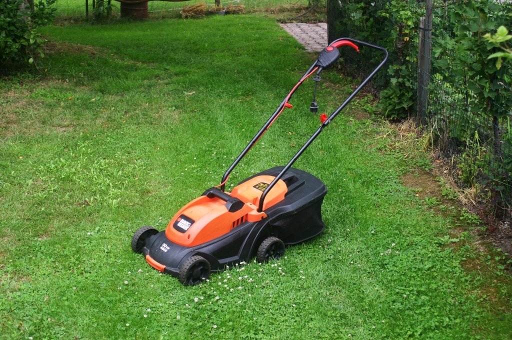 Grasmaaier, Tuin en Terras, Grasmaaiers, Ophalen, Cirkelmaaier, Gebruikt, Elektrische grasmaaier