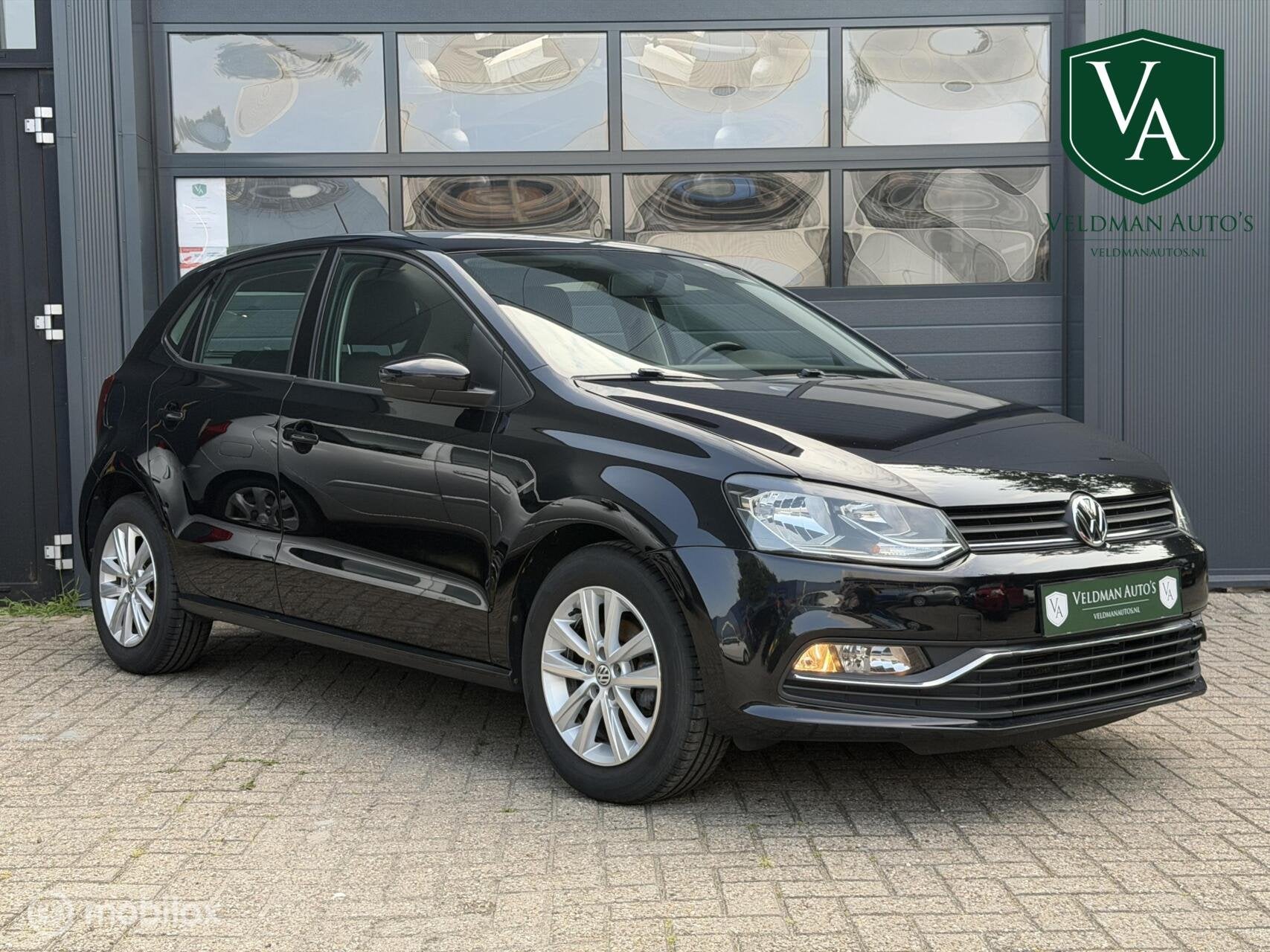 Volkswagen Polo 1.2 TSI Comfortline | Airco | Zuinig, Stof, Gebruikt, 4 cilinders, Zwart