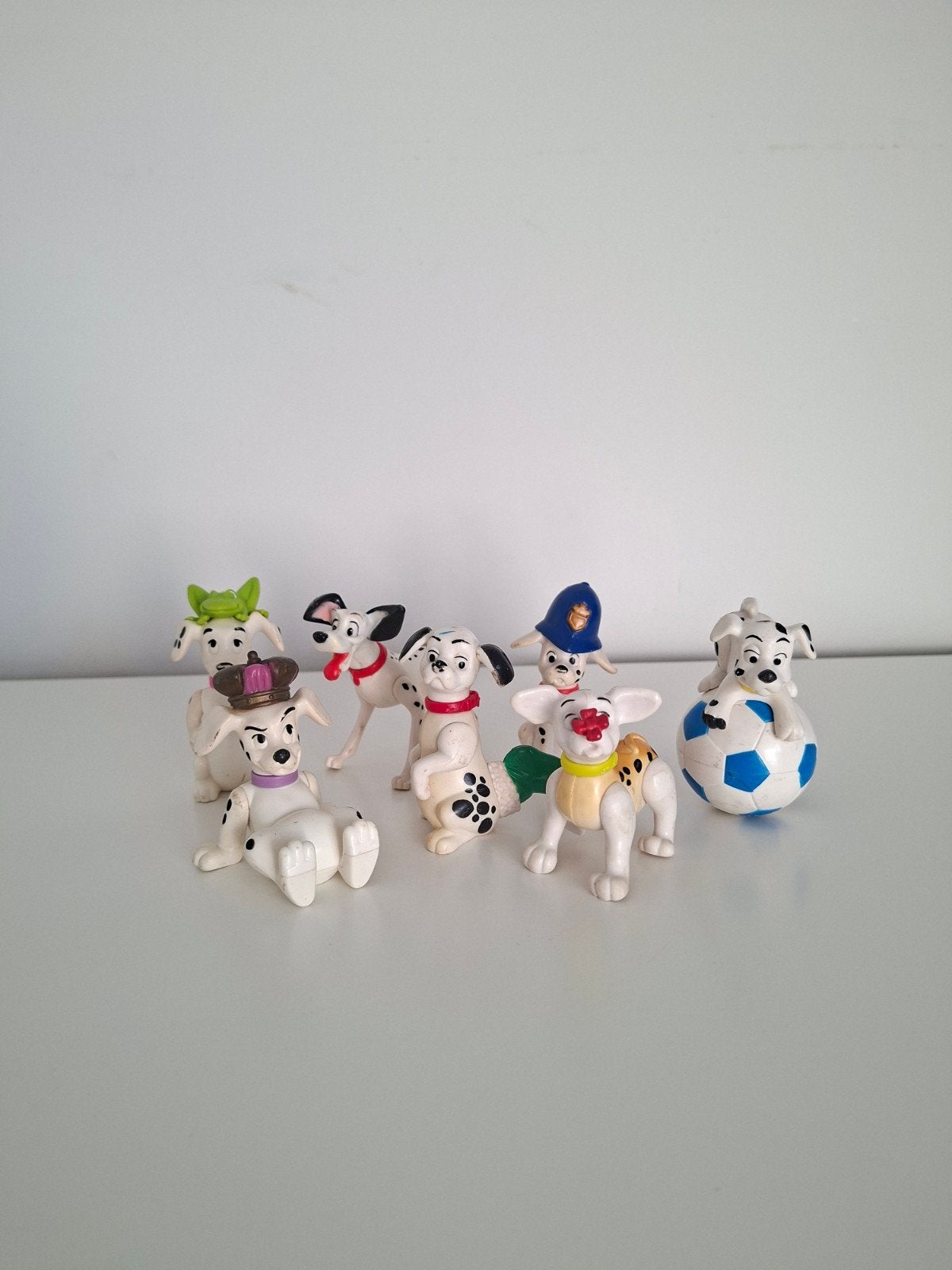 Vintage Disney 101 Dalmatiers figuurtjes, Verzamelen, Disney, Ophalen of Verzenden, Overige figuren, Gebruikt, Beeldje of Figuurtje