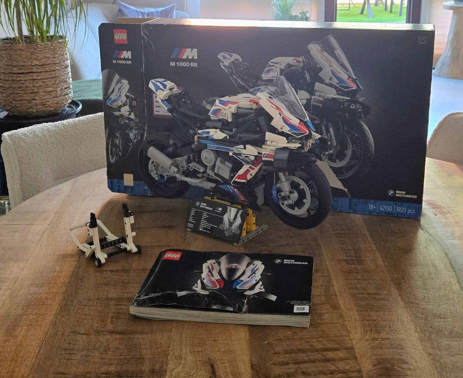 LEGO Technic BMW M 1000 RR (42130) - Zo goed als nieuw, Ophalen of Verzenden, Zo goed als nieuw, Overige merken