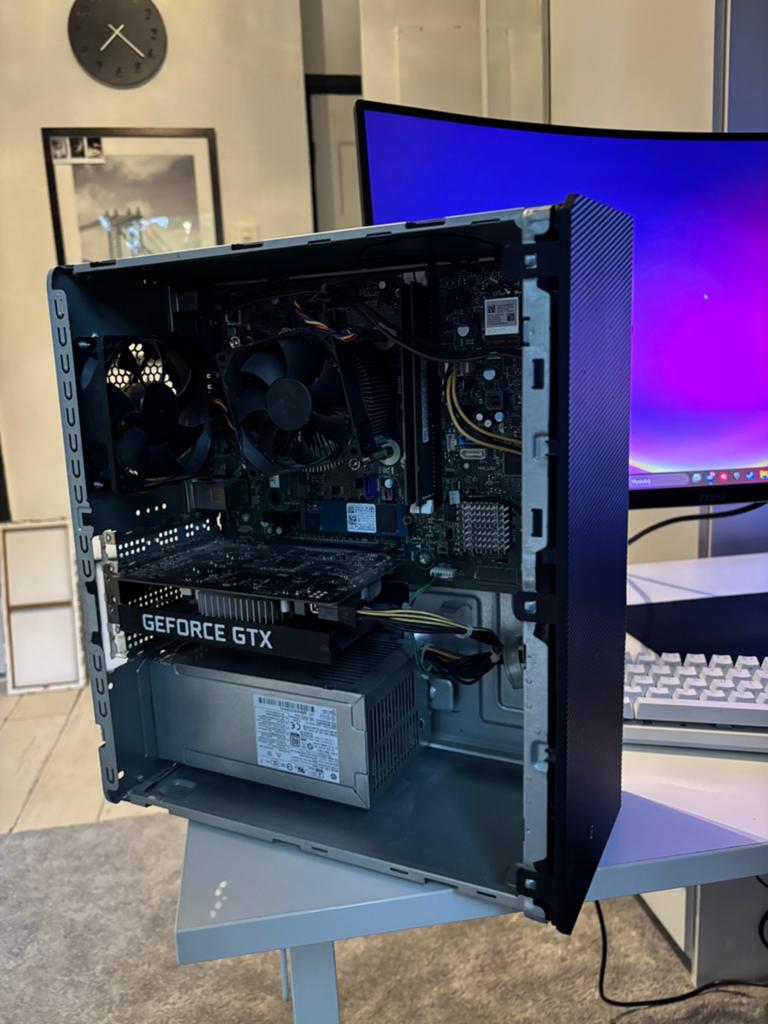 Hp pc gtx 1650 super + ryzen 5 3600 16gb met keyboard, Computers en Software, Desktop Pc's, Ophalen of Verzenden, Zo goed als nieuw