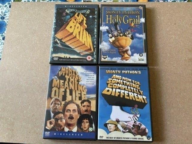 Monty Python 4 films, Verzenden, Nederlands, Zo goed als nieuw, Britse komedie