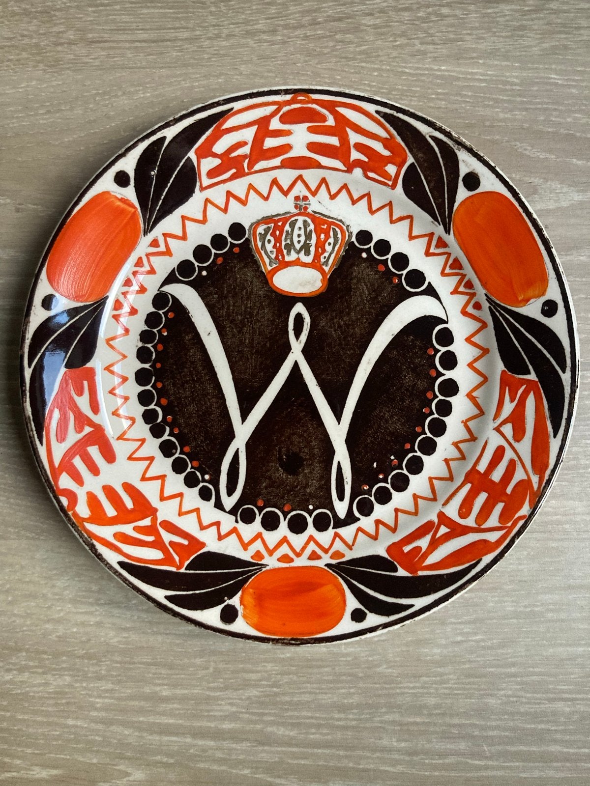 Gedenkbord Huldiging Koningin Wilhelmina 1898, Ophalen