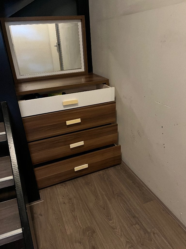 Kastje met la ALLEEN OPHALEN, Huis en Inrichting, Kasten | Ladekasten, Ophalen, Gebruikt, Eikenhout, 50 tot 100 cm