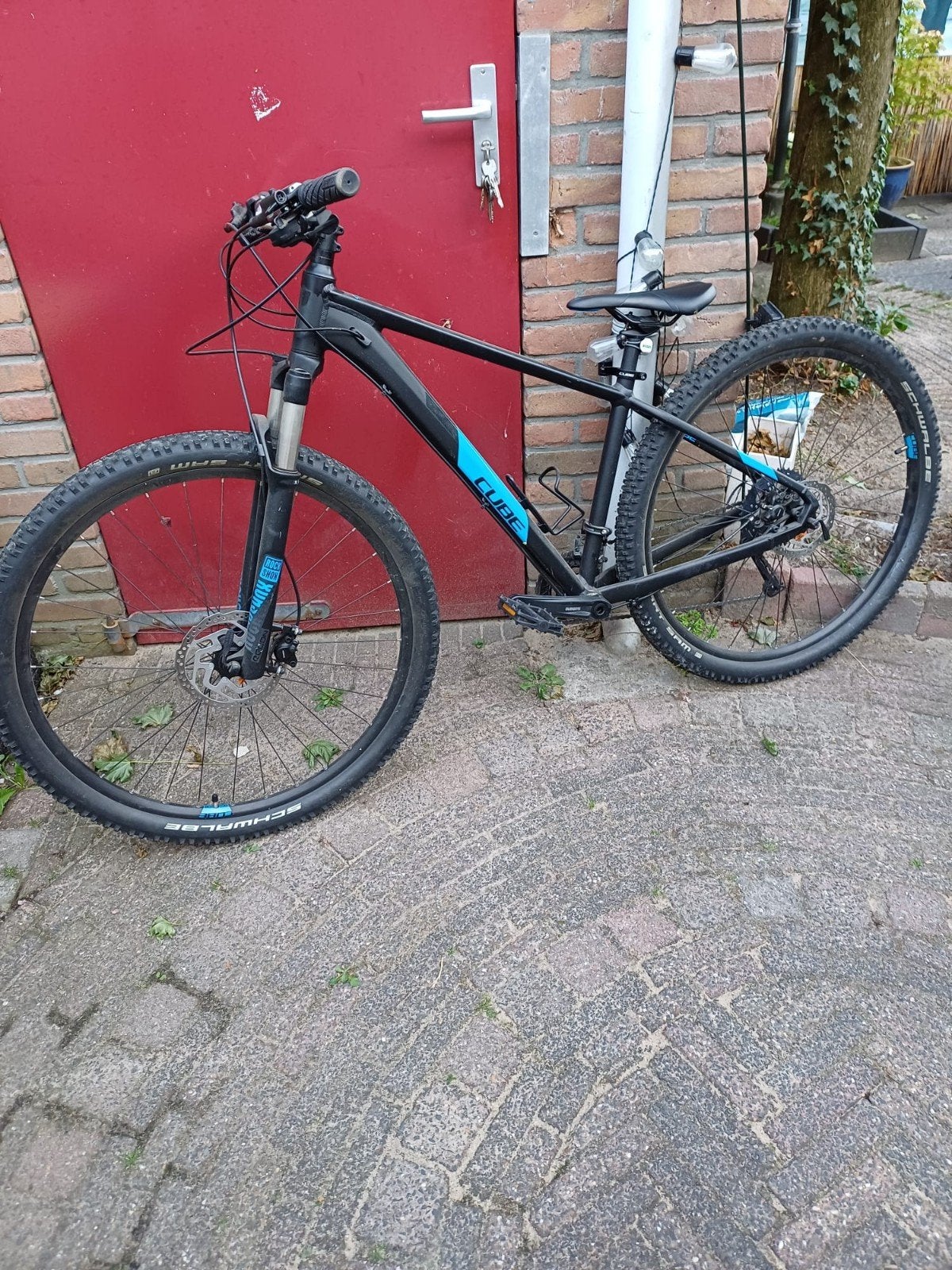 Cube Attention SL 29 Mountainbike Zwart/Blauw Heren, Fietsen en Brommers, Ophalen