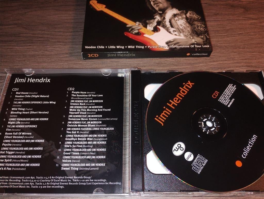 Jimi Hendrix - Collection [2 CD], Ophalen of Verzenden, Zo goed als nieuw, Poprock