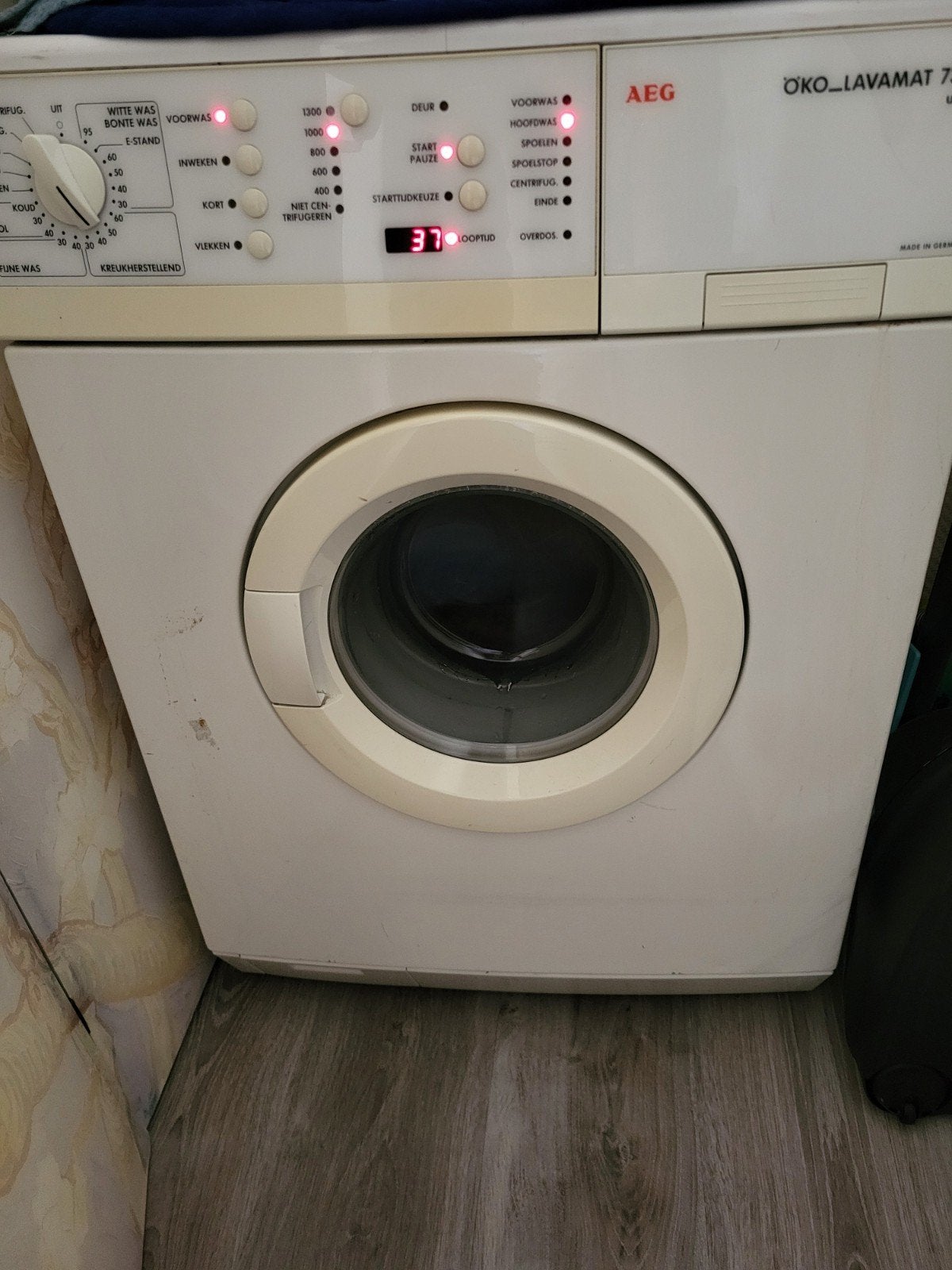 AEG ÖKO-LAVAMAT 73603 update wasmachine, Ophalen