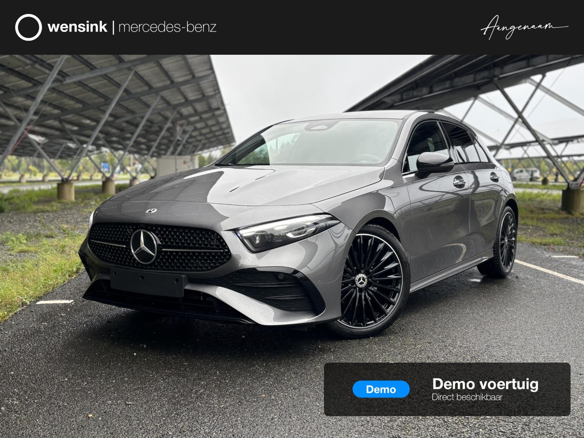 Mercedes-Benz A-klasse 180 Business Solution AMG | Night | P, Auto's, Mercedes-Benz, 136 pk, 4 cilinders, Automatische klimaatregeling