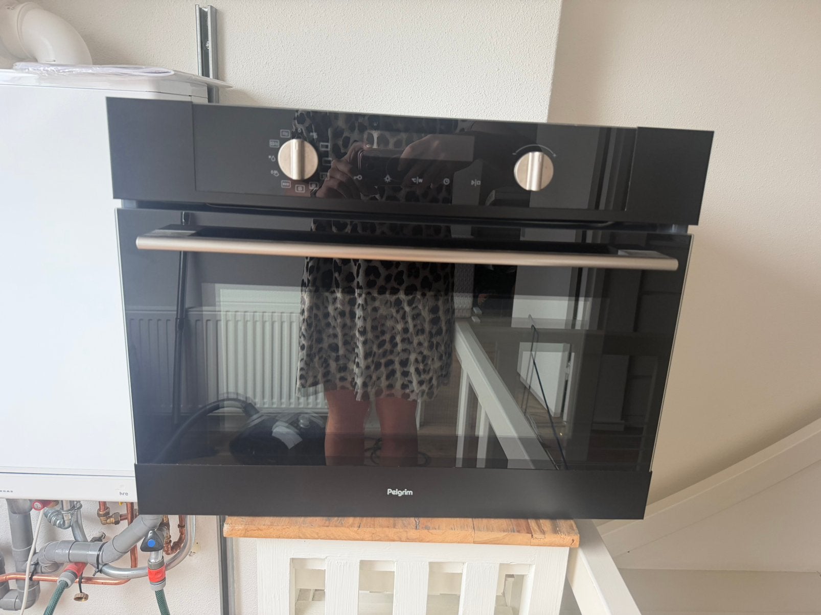 Combi magnetron - oven, Ophalen, Zo goed als nieuw, Oven, Inbouw