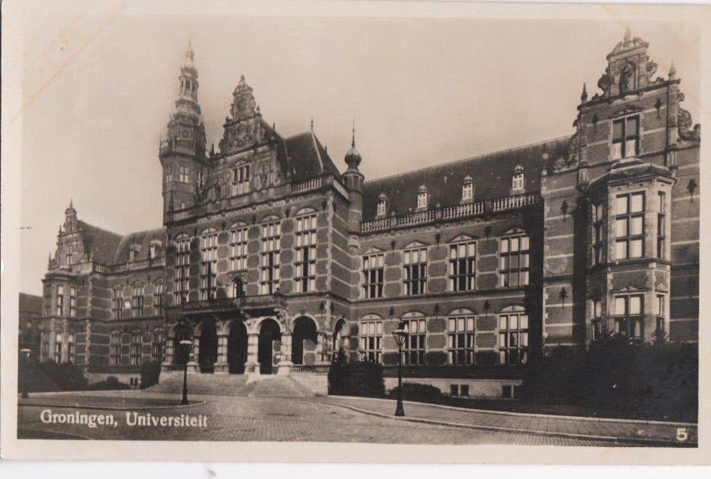 groningen universiteit  ca 1950, Verzamelen, Ophalen of Verzenden, Voor 1920, Noord-Brabant