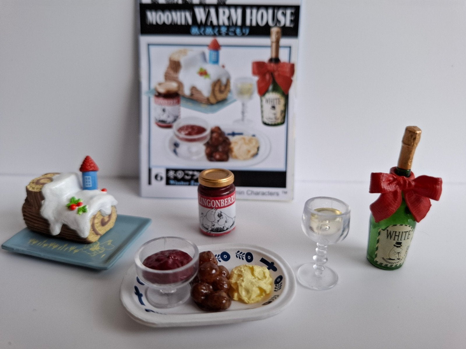 Re-Ment Moomin Warm House - Winter Feast miniatuur set, Ophalen of Verzenden, Zo goed als nieuw